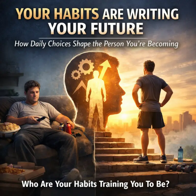 your habits are writing your future