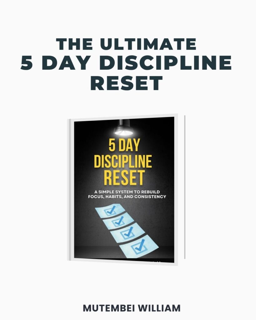 5 day discipline reset mutembei william
